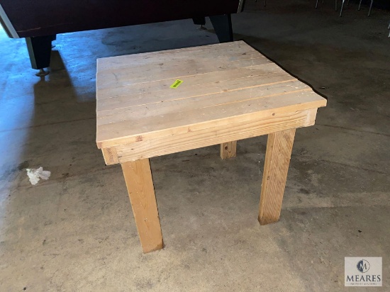 Handmade Wooden Table - Looks to be Pallet Wood