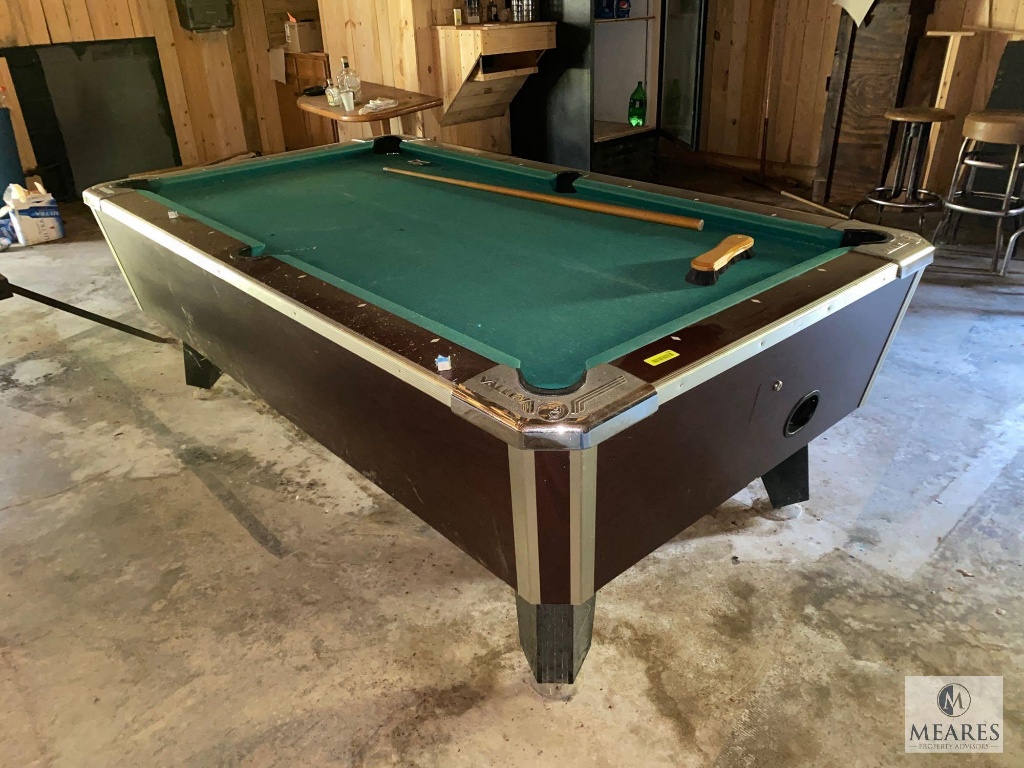 7 valley pool table