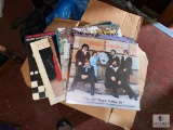 Box of Vinyl Record Albums