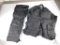 Black Military-Surplus Pants and Coat