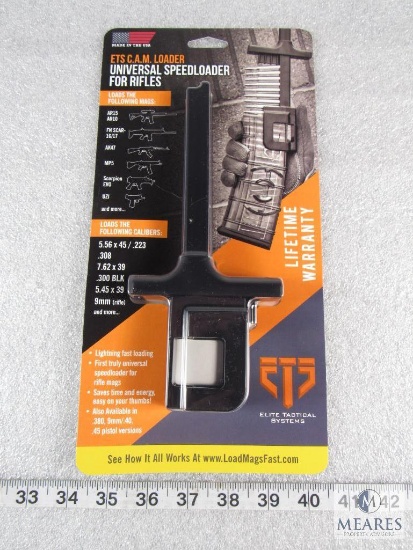 New ETS C.A.M. Universal Speed Loader for AR's, AK's, Scorpion's, Uzi's and more