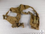 Tan Nylon Combat Holster