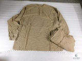 Lot of Tan-colored Long Sleeve Henleys - Mil-Surp