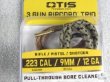 New Otis 3 Gun Ripcord Trio Pull Through Bore Cleaner .223 / 9mm / 12 Gauge
