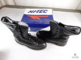 Danner HI-TEC Gore-Tex Black Magnum Leather Boots - Size 11D