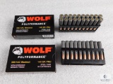 40 Rounds of Wolf .300 AAC Blackout Ammunition