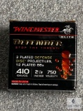 10 Rounds - Winchester Elite .410 DEFENDER Shotshells - Discs and BBs
