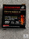 10 Rounds - Winchester Elite .410 DEFENDER Shotshells - Discs and BBs