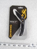 New Browning Prism III Folder Stainless Blade Pocket Knife