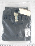 New Beretta Mens Classic V-Neck Sweater Dark Green Size Large