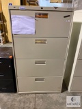 HON Four-drawer Lateral File Cabinet