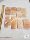 Pink Himalayan Salt Bricks - Varying Sizes - Total Weight 13 LBS.