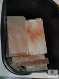 48-pounds of Pink Himalayan Salt Bricks and Pieces