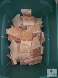 75-pounds of Pink Himalayan Salt Bricks and Pieces