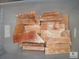 90-pounds of Pink Himalayan Salt Bricks and Pieces