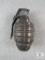 Inert demilled Pineapple type hand grenade