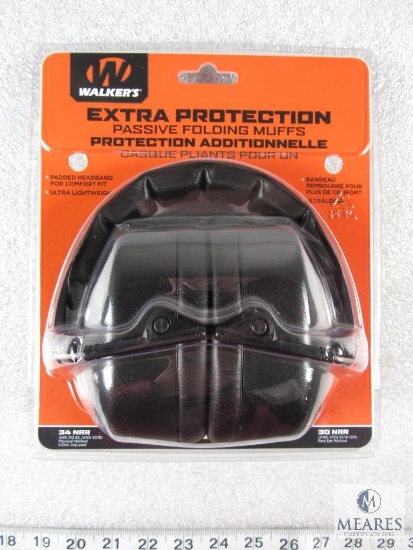 New Walkers Extra Protection folding ear muffs.