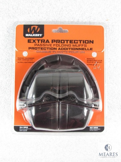 New Walkers Extra Protection folding ear muffs.