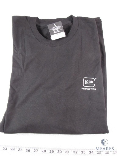 New 3XL factory Glock short sleeve men's T-shirt. Black in color