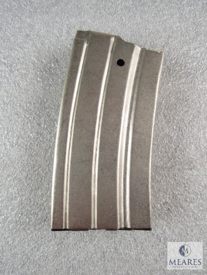 New nickel 20 round Ruger Mini 14 .223 rifle magazine