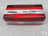 1000 Winchester small pistol primers. Very hard to find.