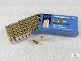 50 rounds Prvi Partizan .380 acp ammo. 94 grain FMJ. Brass cased