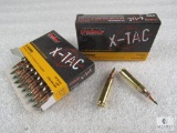 40 rounds PMC X-TAC 5.56 ammo. Green tip. 62 grain LAP(light armor piercing) hard to find