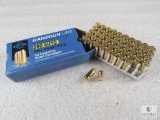 50 rounds Prvi Partizan .380 acp ammo. 94 grain FMJ. Brass cased