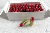 50 Rounds 9mm Luger Ammo 124 Grain Red Tip Bullets