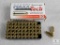 50 Rounds MaxxTech 9mm Ammo 115 Grain FMJ