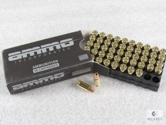 50 Rounds Ammo Inc - 9mm Ammunition - 115-grain JHP Self Defense - Hard-to-find