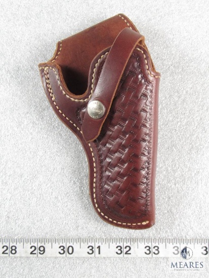 Tooler Lawrence Leather Holster - Fits 3.5-inch Smith & Wesson Models 34, 43, 51