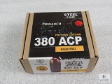 200 Rounds Monarch .380 ACP Ammunition - 94-grain FMJ