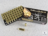 50 Rounds Sellier & Bellot 9mm Ammunition - 115-grain FMJ