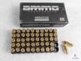 50 Rounds Ammo 9mm Ammo 115 Grain Jacketed Hollow Point Self Defense Very hard to Find