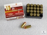 20 Rounds Dynamic Research .45 ACP Ammo 150 Grain Jacketed Hollow Point Self Defense