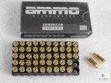 50 Rounds Ammo Inc 9mm Luger 115 Grain Jacketed Hollow Point Self Defense