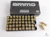 50 Rounds Ammo Inc 9mm Ammo 115 Grain Jacketed Hollow Point - Very Hard to find
