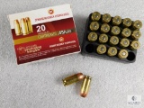 20 Rounds Dynamic Research .45 ACP Ammo 150 Grain Jacketed Hollow Point