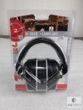 New Folding Slim Fit Ear Muffs for Shooting or Sporting Events