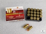 20 Rounds Dynamic Research .45 ACP Ammo Grain Jacketed Hollow Point Self Defense