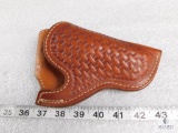 Tooled Lawrence Leather Holster fits 2.5