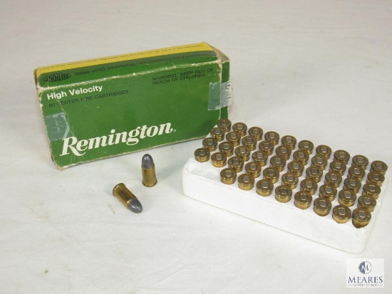 50 Rounds Remington .32 S&W 88 Grain Lead Ammo