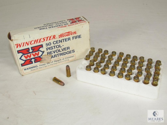 50 Rounds Winchester WW .25 Auto 45 Grain Expanding Point Ammo