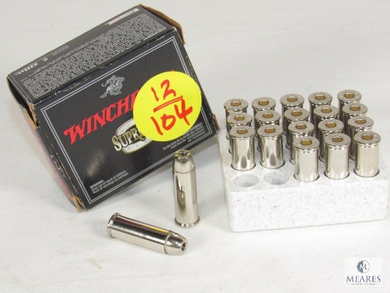 20 Rounds Winchester Platinum Tip .44 REM Mag Defense Ammo 250 Grain PTHP