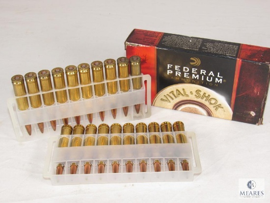 20 Rounds Federal Vital-Shok 7mm REM Mag. 160 Grain Triple Shock X-Bullet Ammo