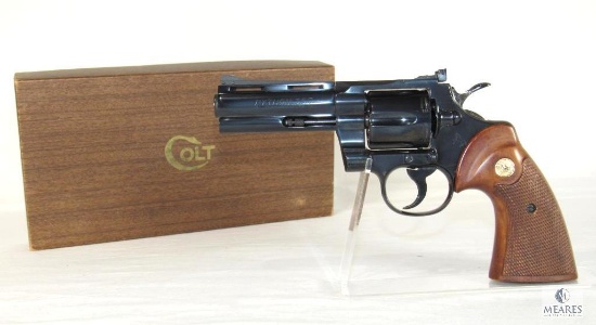 1971 Colt Python .357 Magnum 4" Blued Revolver with Box