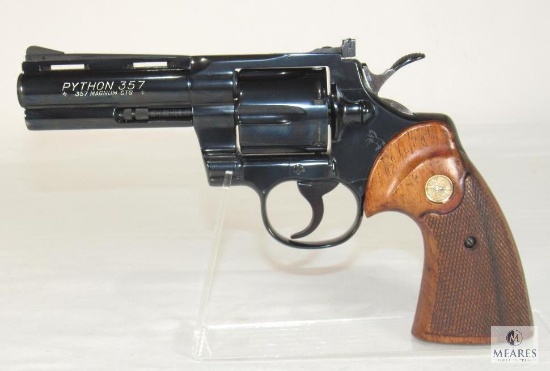 1975 Colt Python .357 Magnum 4" Blued Revolver