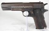 1918 Colt 1911 Military US Army WWI .45 ACP Semi-Auto Pistol (Black Army) w/ Archive Letter