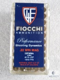 50 rounds Fiocchi 22 Magnum Ammo 40 grain 1910 FPS